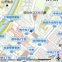 セブンイレブン呉西中央店周辺の地図