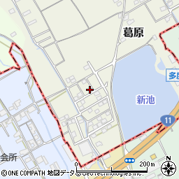 香川県仲多度郡多度津町葛原47-13周辺の地図