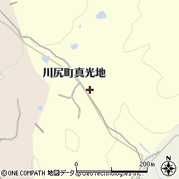広島県呉市川尻町真光地周辺の地図
