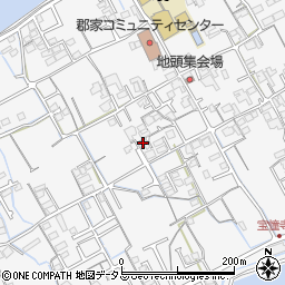 香川県丸亀市郡家町926-2周辺の地図