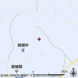 愛媛県越智郡上島町岩城875周辺の地図