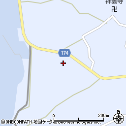 愛媛県越智郡上島町岩城2897周辺の地図