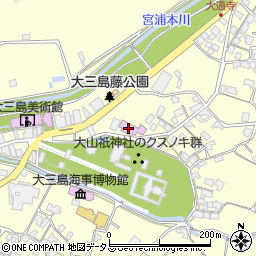 道の駅しまなみの駅御島周辺の地図