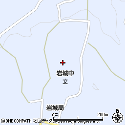 愛媛県越智郡上島町岩城西周辺の地図