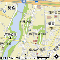 香川県綾歌郡綾川町滝宮1324周辺の地図