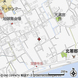 香川県丸亀市郡家町1113周辺の地図