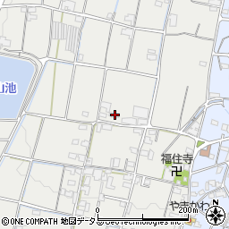 香川県木田郡三木町田中3697周辺の地図