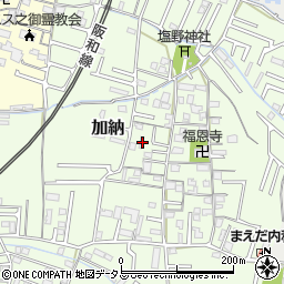 和歌山県和歌山市加納158周辺の地図