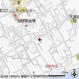 香川県丸亀市郡家町989-2周辺の地図