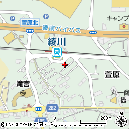 香川県綾歌郡綾川町萱原752-5周辺の地図