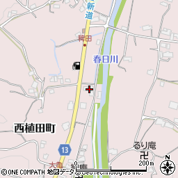 香川県高松市西植田町664周辺の地図