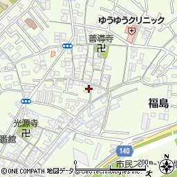 和歌山県和歌山市福島354周辺の地図