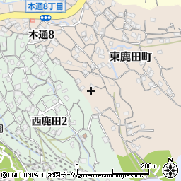 広島県呉市東鹿田町3周辺の地図