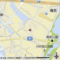 香川県綾歌郡綾川町滝宮1725周辺の地図