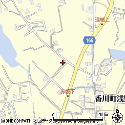 香川県高松市香川町浅野1878周辺の地図