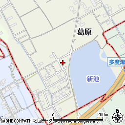 香川県仲多度郡多度津町葛原47-21周辺の地図