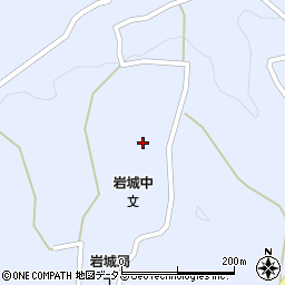 愛媛県越智郡上島町岩城1088周辺の地図