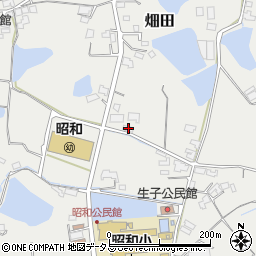 香川県綾歌郡綾川町畑田2444-1周辺の地図