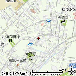 和歌山県和歌山市福島361周辺の地図