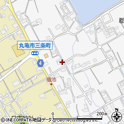 香川県丸亀市郡家町720周辺の地図