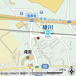 香川県綾歌郡綾川町萱原746周辺の地図