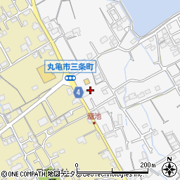 香川県丸亀市郡家町726-5周辺の地図