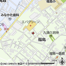 和歌山県和歌山市福島95周辺の地図