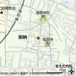 和歌山県和歌山市加納155周辺の地図
