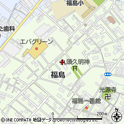 和歌山県和歌山市福島72周辺の地図