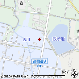 香川県高松市香南町横井27周辺の地図