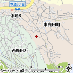 広島県呉市東鹿田町3-17周辺の地図