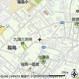和歌山県和歌山市福島54周辺の地図