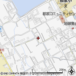香川県丸亀市郡家町834-7周辺の地図