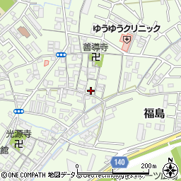 和歌山県和歌山市福島384周辺の地図
