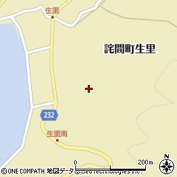 香川県三豊市詫間町生里80周辺の地図