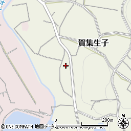 兵庫県南あわじ市賀集生子346周辺の地図
