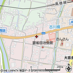 香川県東かがわ市川東68周辺の地図