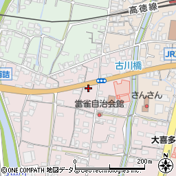 香川県東かがわ市川東68-1周辺の地図