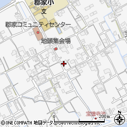 香川県丸亀市郡家町957周辺の地図
