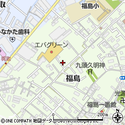 和歌山県和歌山市福島96周辺の地図