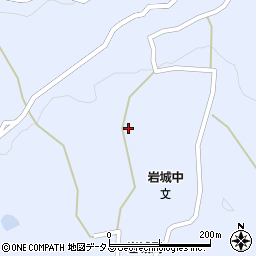 愛媛県越智郡上島町岩城1107周辺の地図