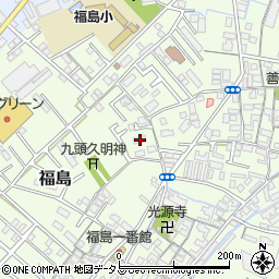 和歌山県和歌山市福島55周辺の地図