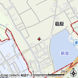 香川県仲多度郡多度津町葛原50周辺の地図