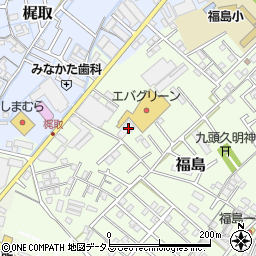 和歌山県和歌山市福島85周辺の地図
