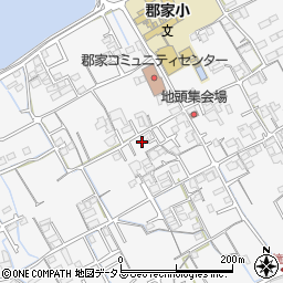 香川県丸亀市郡家町933-3周辺の地図