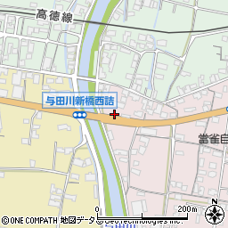 香川県東かがわ市川東17周辺の地図