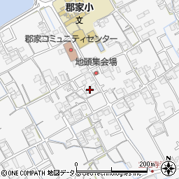 香川県丸亀市郡家町949-7周辺の地図