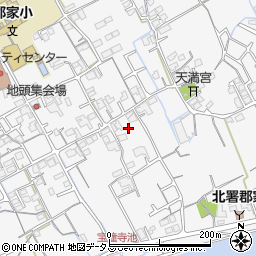 香川県丸亀市郡家町1117周辺の地図