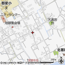 香川県丸亀市郡家町1118周辺の地図