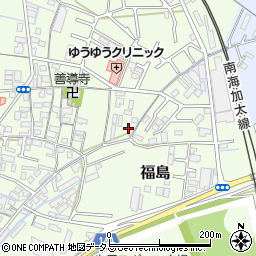 和歌山県和歌山市福島407周辺の地図